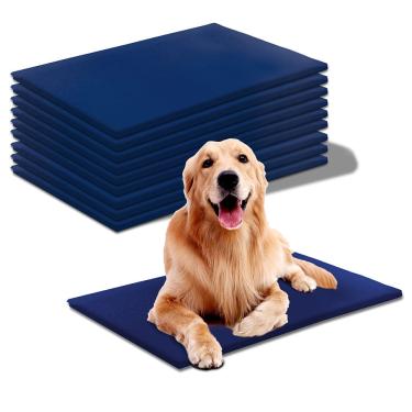 Imagem de Kit 10 Colchonete Pet Canil Espuma Impermeável Corvin 94X66x3cm