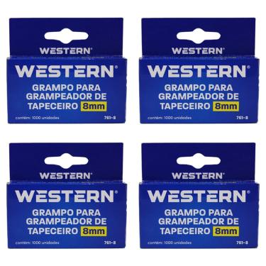 Imagem de Grampos 8mm Para Grampeador De Tapeceiro Com 4000 Unidades