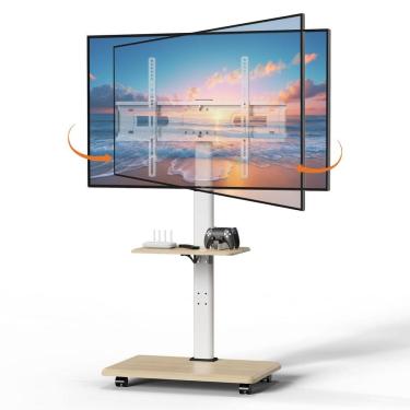 Imagem de Suporte de TV BEISHI Rolling com rodas para tela plana de 32-75"