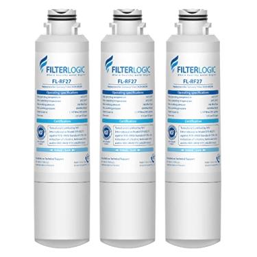 Imagem de Filterlogic DA29-00020B Filtro de água para geladeira, substituição para Samsung HAF-CIN, HAF-CIN/EXP, DA29-00020A/B, DA97-08006A, RF28HMEDBSR, RF4287HARS, RF263TEAESG, RH22H9010SR, pacote com 3