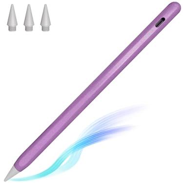Imagem de Caneta Stylus para iPad 9ª e 10ª geração – iPad Pencil com Rejeição de Palma e Inclinação Sensível, Compatível com iPad 2018-2023 iPad 10/9/8/7/6th iPad Pro 11/12,9 polegadas, iPad Air 5/4/3rd iPad