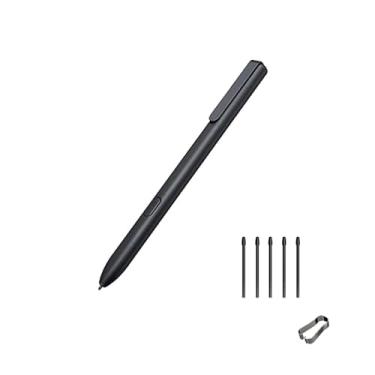 Imagem de Caneta Tab S3 S para Samsung Galaxy Tab S3 Caneta Stylus para Samsung Galaxy Tab S3 Pen SM-T820 T835 T825 S Caneta de substituição com pontas de caneta (preto)