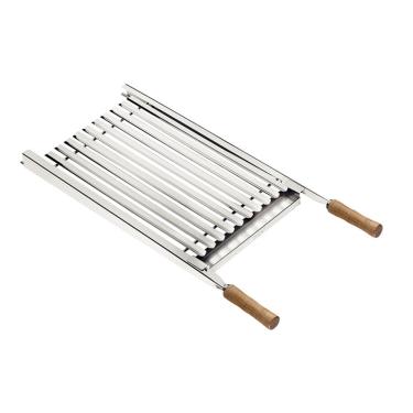 Imagem de Grelha Para Churrasco Tramontina 26492002 79x36 Aço Inox 26492002