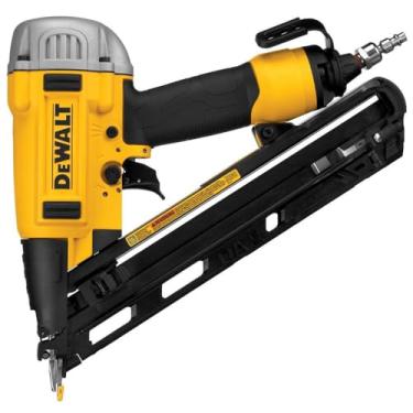 Imagem de DEWALT Prego de acabamento pneumático, calibre 15, 6 mm, com fio (DWFP72155)