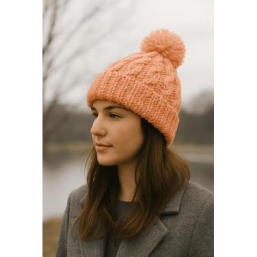 Imagem de Touca com Pompom Inverno Feminina e Masculina Várias Cores - REDSTAR, 