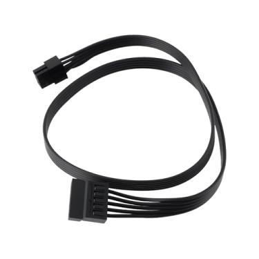 Imagem de OTOTEC Cabo modular de 6 pinos para Sata compatível com Corsair compatível com Seasonic 58,5 cm