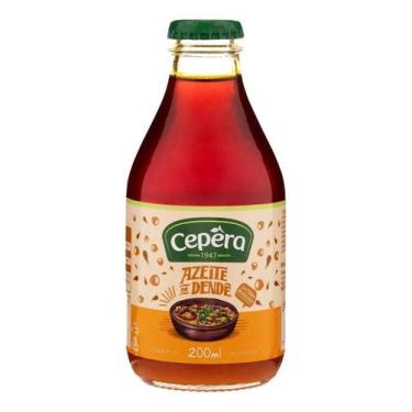 Imagem de Azeite de Dende Cepera Vidro 200ml - Cepêra