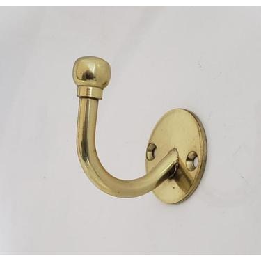Imagem de Cabide / gancho em latão dourado - LOJASARAH