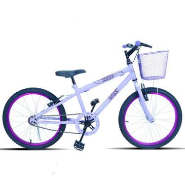 Imagem de Bicicleta Infantil Forss Bella Aro 20, 20, Lilás
