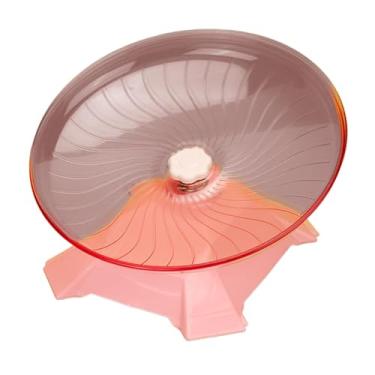 Imagem de Fenteer Roda para Hamster com de Rolamento, Itens para Gaiola de Brinquedo, Rosa