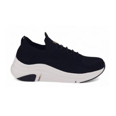 Imagem de Tênis Feminino Casual Modare 704.105 Ultra conforto, 37, Preto