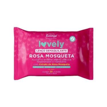 Imagem de Face beautiful - lenço demaquilante lovely, Rosa Mosqueta