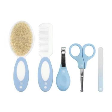 Imagem de Kit Higiene Com Cerdas Naturais C 5 Peças Infantil Pimpolho