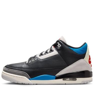 Imagem de Air Jordan 3 Retro OG, Preto | Vermelho Chile | Cinza neutro, 3.5