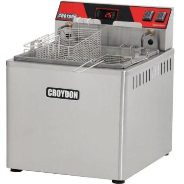 Imagem de Fritador Elétrico Digital de Mesa Croydon Zona Fria 5000W 15 Litros FZ