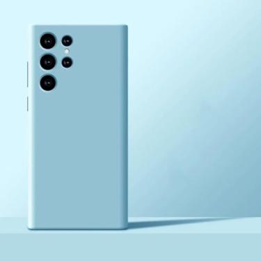 Imagem de Capa de silicone líquido para Samsung S23 S24 Ultra S21 Plus S20 Fe A54 A53 A52 A34 Capas de telefone à prova de choque Acessórios, Y8, para Samsung S24Ultra