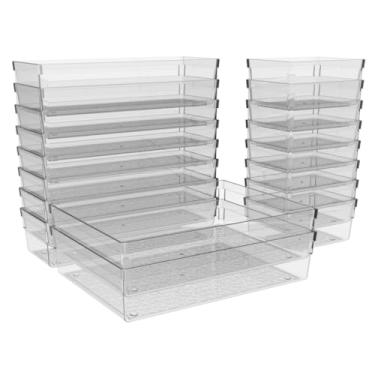 Imagem de Kit 18 Organizadores - Tamanhos 8P, 8M, 2G.