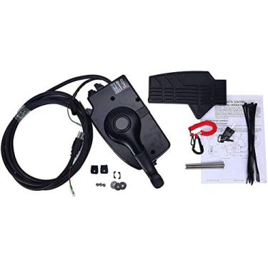 Imagem de Amarine-made 881170A3 Caixa de controle remoto de montagem lateral do motor de barco com 8 pinos para motor de popa Mercury de 8 pinos