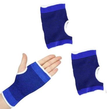 Imagem de Munhequeira Compressão Ortopédica Esportiva Pulso Dedo par - Mb