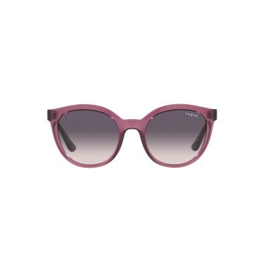 Imagem de Óculos de Sol Vogue Eyewear 0VO5427S 276136 Tam 50 / Roxo - Lentes Rosa Gradiente