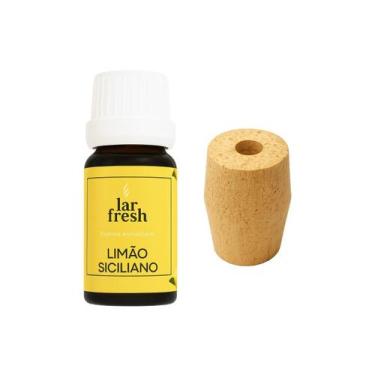 Imagem de Kit Essência Aromatizante Pura 10ml Limão + Madeira Pinus Anti Mofo Ab
