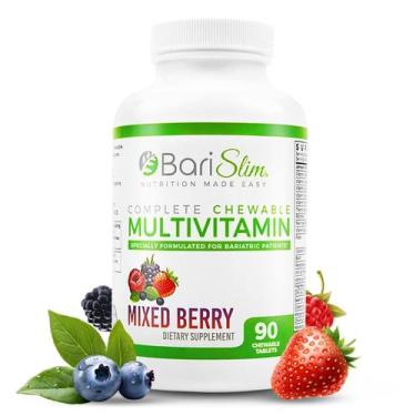 Imagem de Comprimidos multivitamínicos bariátricos mastigáveis BariSlim Complete