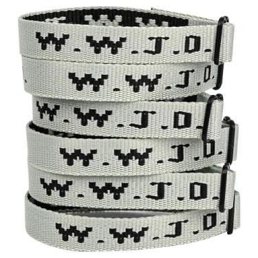 Imagem de Meajjew 6 peças WWJD pulseira cristã pacote para mulheres homens, presentes de Jesus cristão pulseiras WWJD ajustáveis a granel - What Would Jesus Do Wristbands, Fibra de poliéster, Sem Pedra Preciosa