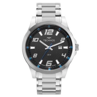 Imagem de Relógio Technos Masculino Racer Prata - 2115UBB/1P
