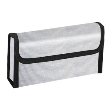 Imagem de MERIGLARE Bolsa de bateria Lipo à prova de fogo para banco de energia para RC pequeno para aeromodelismo bolsa portátil proteção de bateria, Style B