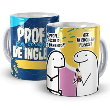 Imagem de Caneca Cêramica Professor de inglês - Profissões