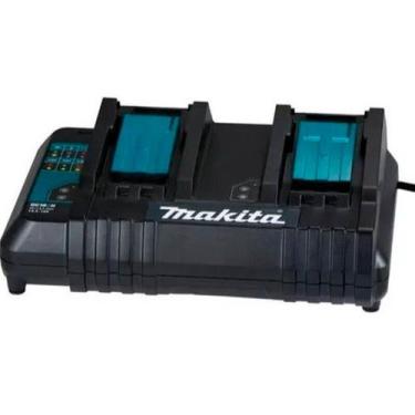 Imagem de Carregador Baterias 18v Duplo Dc18sh Bivolt Makita 199696-3