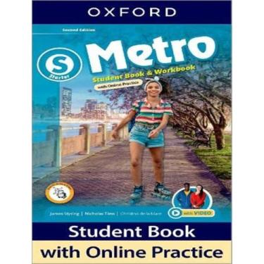 Imagem de Metro Starter Student Book With Online Practice 2Nd Ed - OXFORD UNIVER