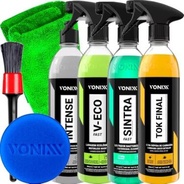 Imagem de Kit Tok Final 500ml Voixx Intense 500ml Vonixx Sintra Fast 500ml Vonixx V-Eco 500ml Vonixx e Acessórios Karbox