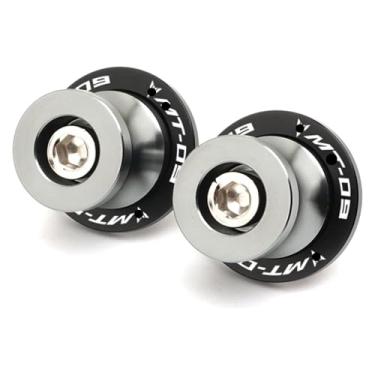 Imagem de BYYINGSUS Compatível com MT03 MT09 MT10 MT 03 09 10 Mt03 Mt09 Mt10 Bobinas de braço oscilante parafusos de suporte deslizantes acessórios de motocicleta de braço oscilante de 6 mm (titânio MT09)