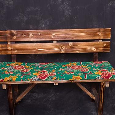 Imagem de Almofada para banco de jardim ao ar livre, 2, 3 lugares, grossa, cadeira, balanço, almofada longa, para sofá, tapete macio para móveis, tapete retangular de substituição, confortável, durável