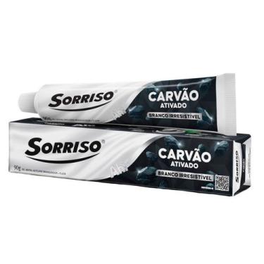 Imagem de Creme Dental Sorriso Carvão Ativado 90g