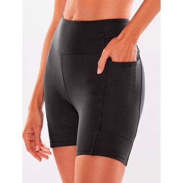 Imagem de Bermuda Feminina Body For Sure Lisa Com Recortes 360-Feminino