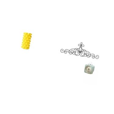 Imagem de Fenteer Vaso de Flores de Porcelana, Enfeite de Mesa E Placa de Decoração de Parede de Metal para Mesa, Sala de Estar, Pátio, Interna E Externa, Arran