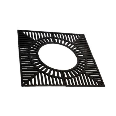 Imagem de Grelha Arvoreira Ferro Fundido Para Praça Avenida 140X140Cm