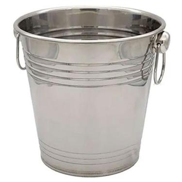 Imagem de Balde de Gelo Inox 4,5 Litros Conserva Bebida Festa Evento Aniversario