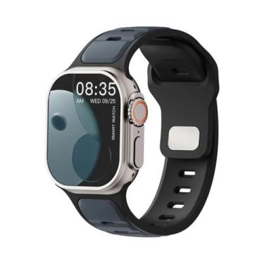 Imagem de Pulseira De Silicone Para Apple Watch Series 11 10 9 8 7 6 5 4 SE3 Ult
