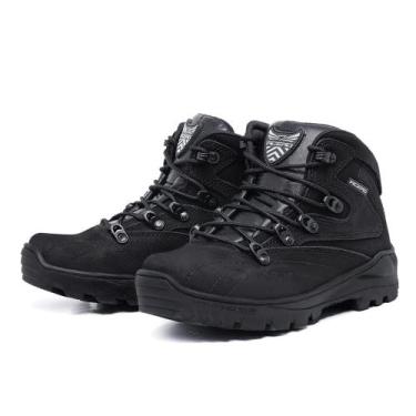 Imagem de Bota Advanced Cano Curto Baixo Desert Tan Couro - FRANBOOTS, Preto, 44