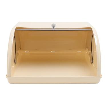 Imagem de Fafeicy Caixa de Armazenamento Com Tampa de Enrolar, Organizador Multifuncional Flip Top para Copos e Garrafas, Recipiente Compacto de Armazenamento de Bancada de 30 X 13 X 27 Cm para