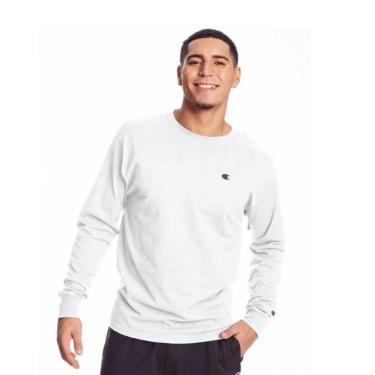 Imagem de Camiseta Champion Manga Longa Com Logo Bordado Masculina-Masculino