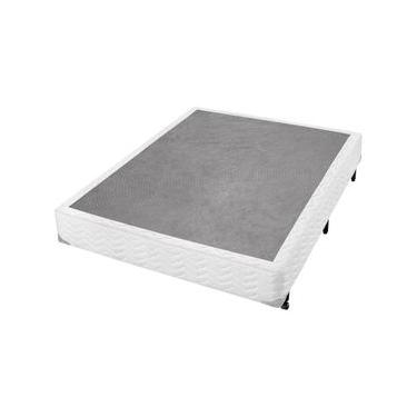 Imagem de Base Box para Colchão Casal AmericanFlex Topázio Gel 24x138x188 cm - Branca