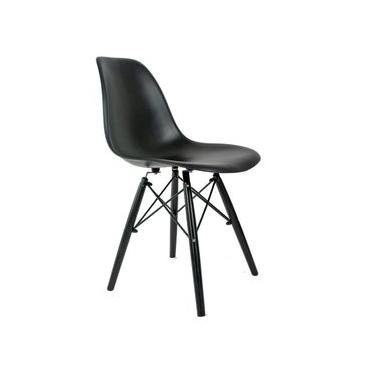 Imagem de Cadeira Eames Preta  Base Em Polipropileno