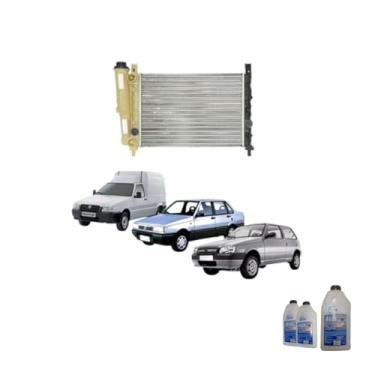 Imagem de Kit Radiador Uno Fiorino 1.5 87>93 com Água Desmineralizada