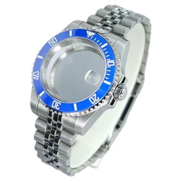 Imagem de FEIYASHI Caixa de relógio de aço impermeável de 40 mm GMT/SUB Vidro de safira para NH35/NH36 Miyota8215 ETA2824 Movimento Mostrador de 28,5 mm, Tampa inferior de vidro 5, For ETA2824 PT5000 Movement