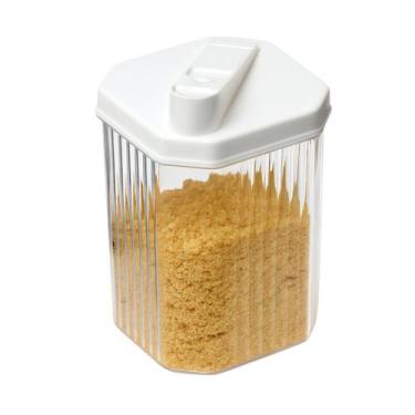 Imagem de Farinheiro / Açucareiro Pote Mantimento Acrílico 400ML - ERCAPLAST