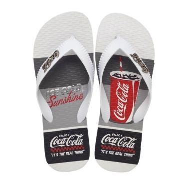 Imagem de Chinelo Coca-Cola Masculino Glass Flag CC3845-Masculino